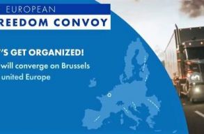 Most Brsszel a „szabadsgkonvoj” clpontja